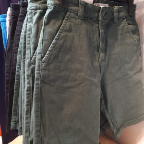 Shorts Denim fabric (ZARA)